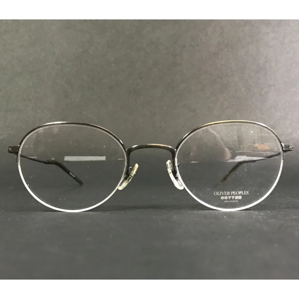 Vintage Oliver Peoples Eyeglasses Frames Cornell BKC Black Chrome 45-20-143